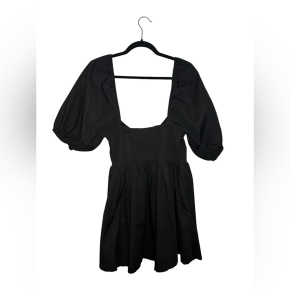 Anthropologie X Maeve Puff Sleeved Sweetheart Mini Dress - Picture 6 of 9